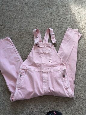 Vans pink Barbie overalls size small
